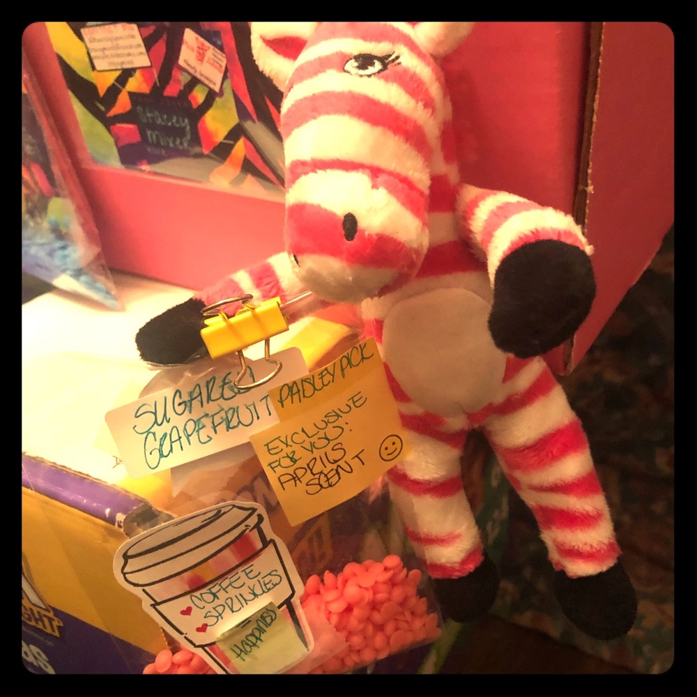 Pink Zebra sprinkles